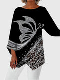 Alayah | Elegante top met ronde hals