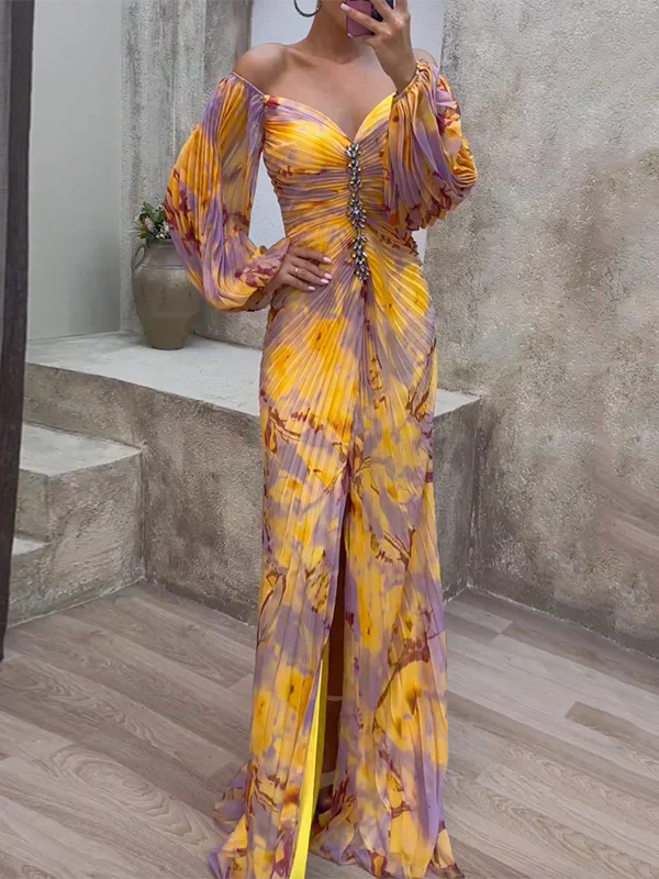 Amelia | Vestido elegante com decote em V