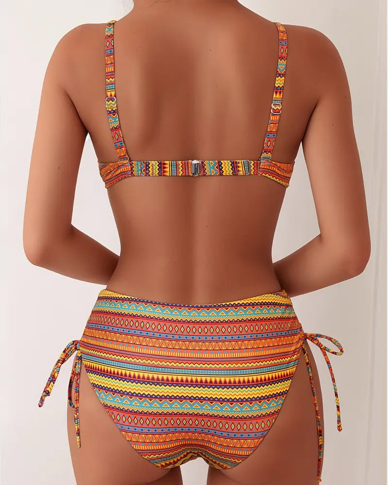 Rose - Bikiniset met hoge taille