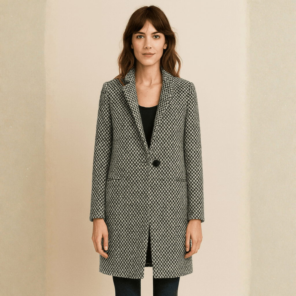 Claudia - Casaco elegante de lã para outono e inverno
