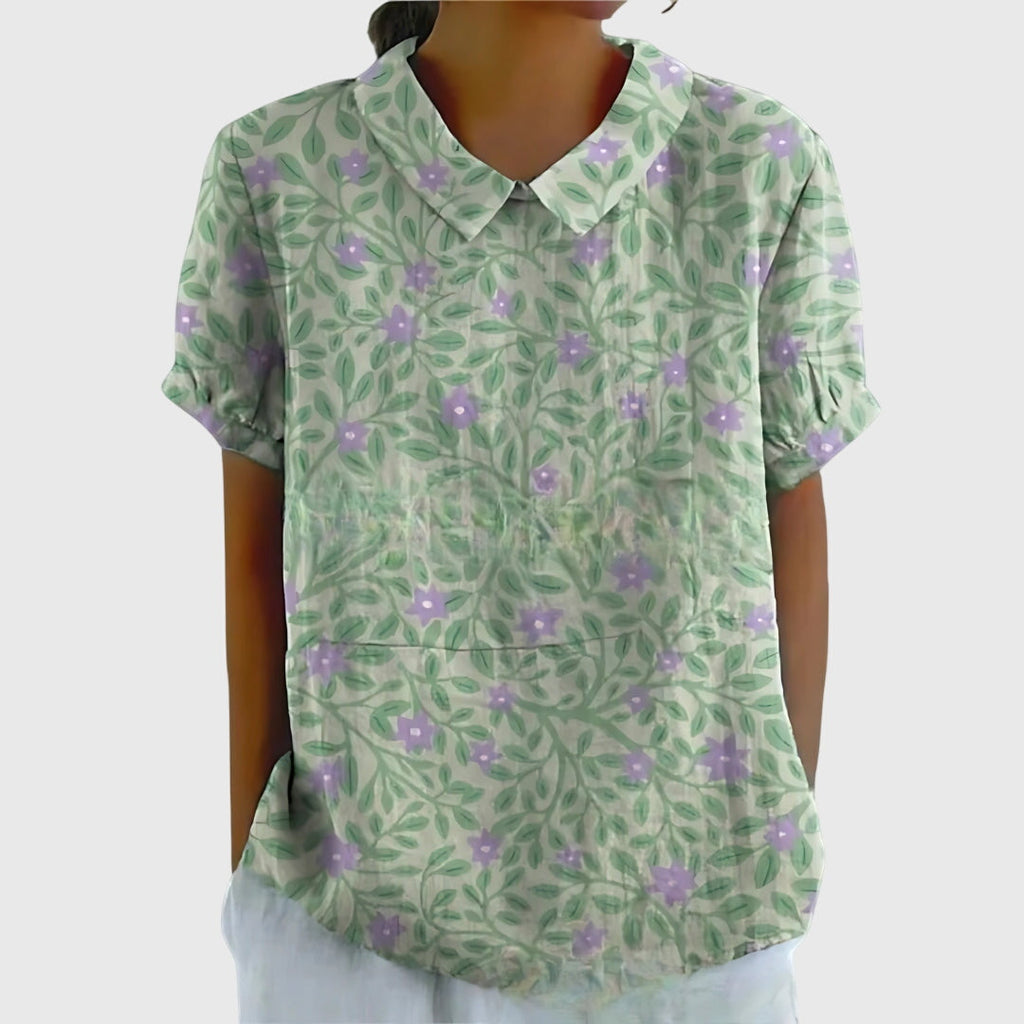 Jenna | Blouse à fleurs