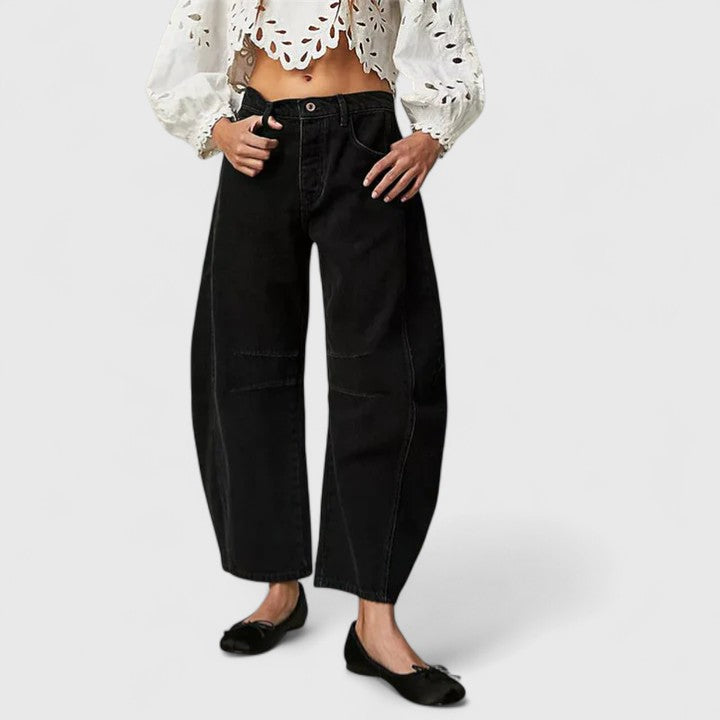 Rain | Pantalon confortable à jambes larges