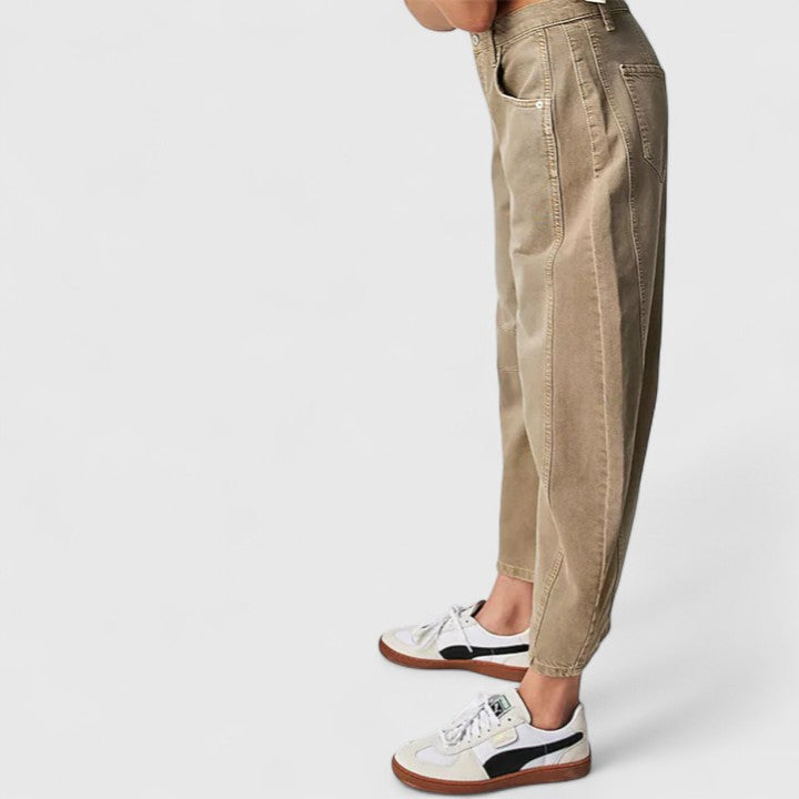 Rain | Pantalon confortable à jambes larges