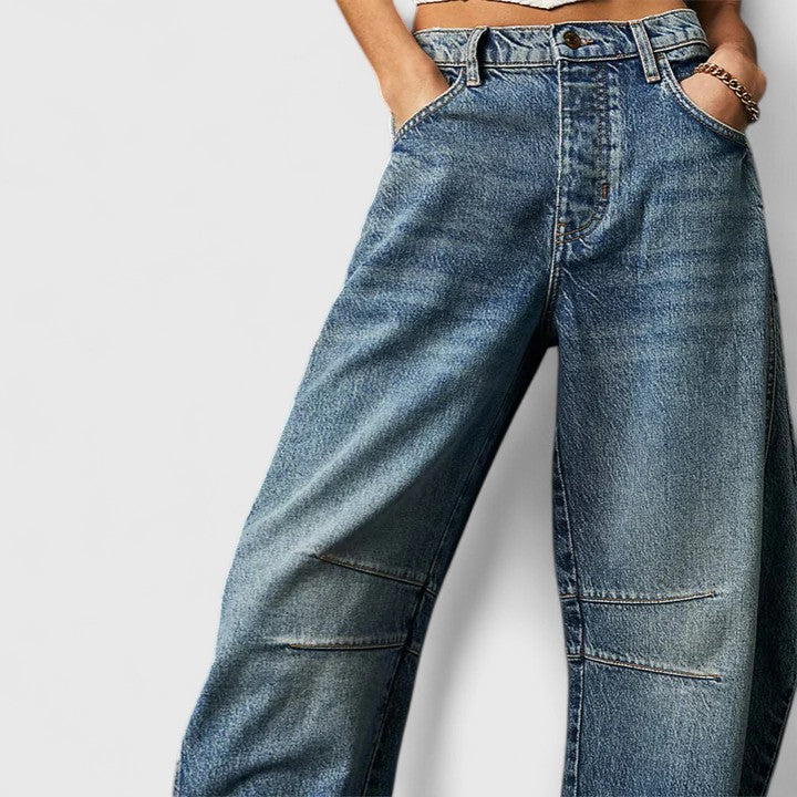 Rain | Pantalon confortable à jambes larges