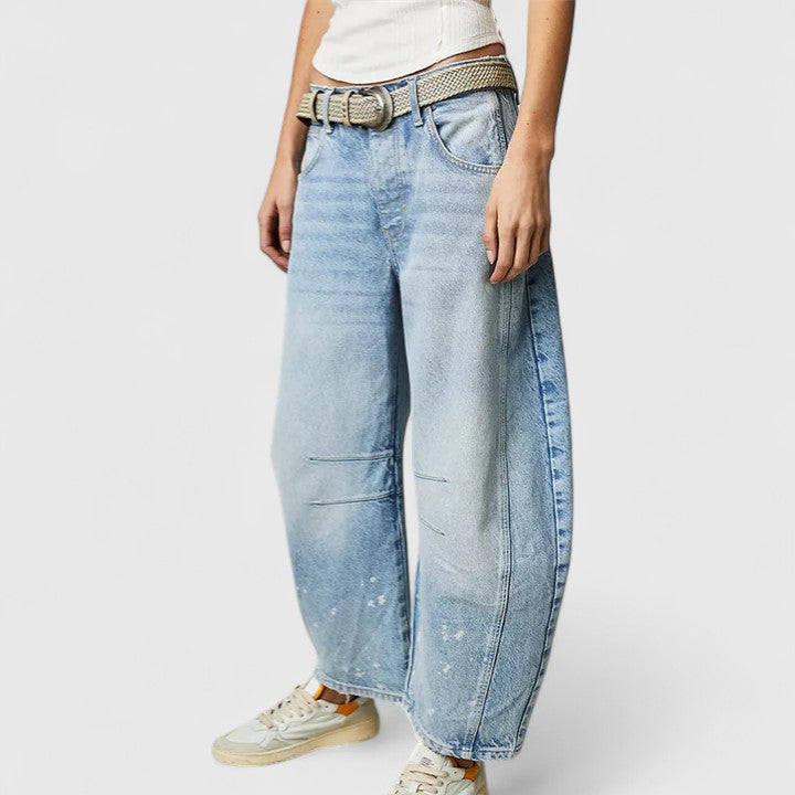 Rain | Pantalon confortable à jambes larges