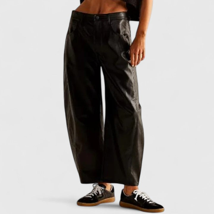 Rain | Pantalon confortable à jambes larges