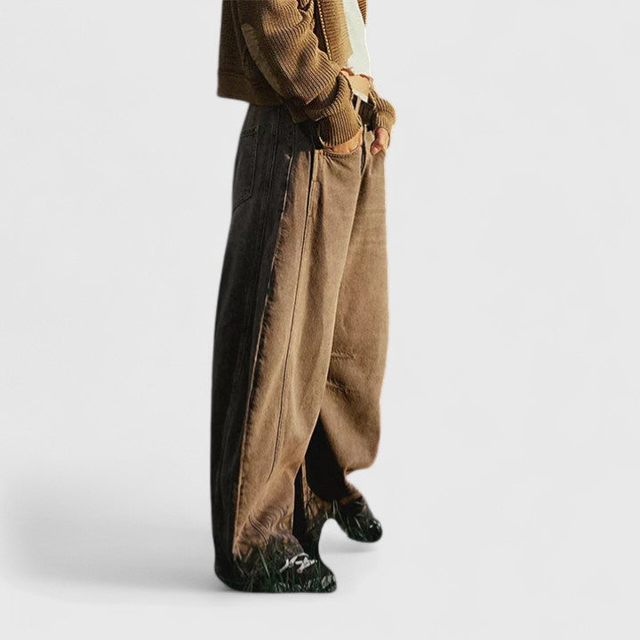 Rain | Pantalones cómodos de pierna ancha