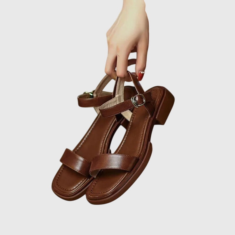 Celestia | Orthopedische leren sandalen