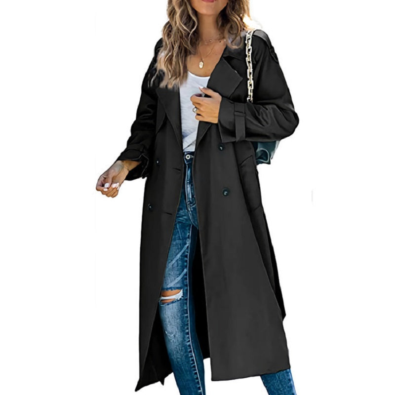 Zara - Women's Trench Coat Long