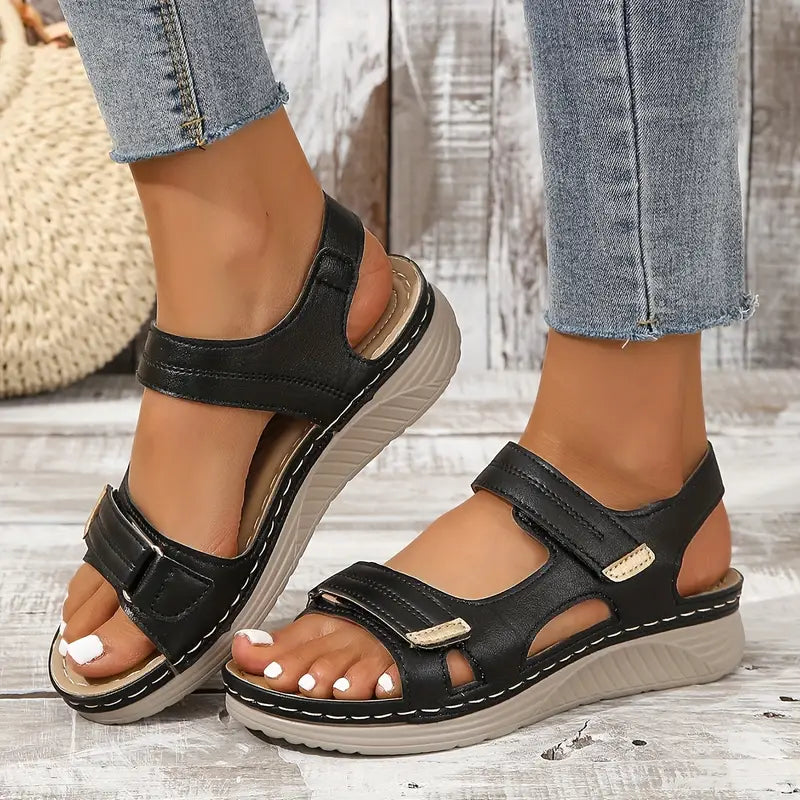 Lisa - Sandalen met ondersteuning en relaxte pasvorm