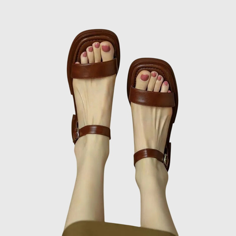 Celestia | Orthopedische leren sandalen