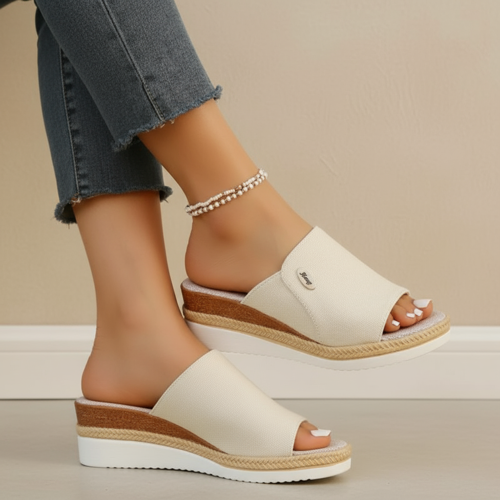 Sally – Sandales compensées confortables et équilibrées