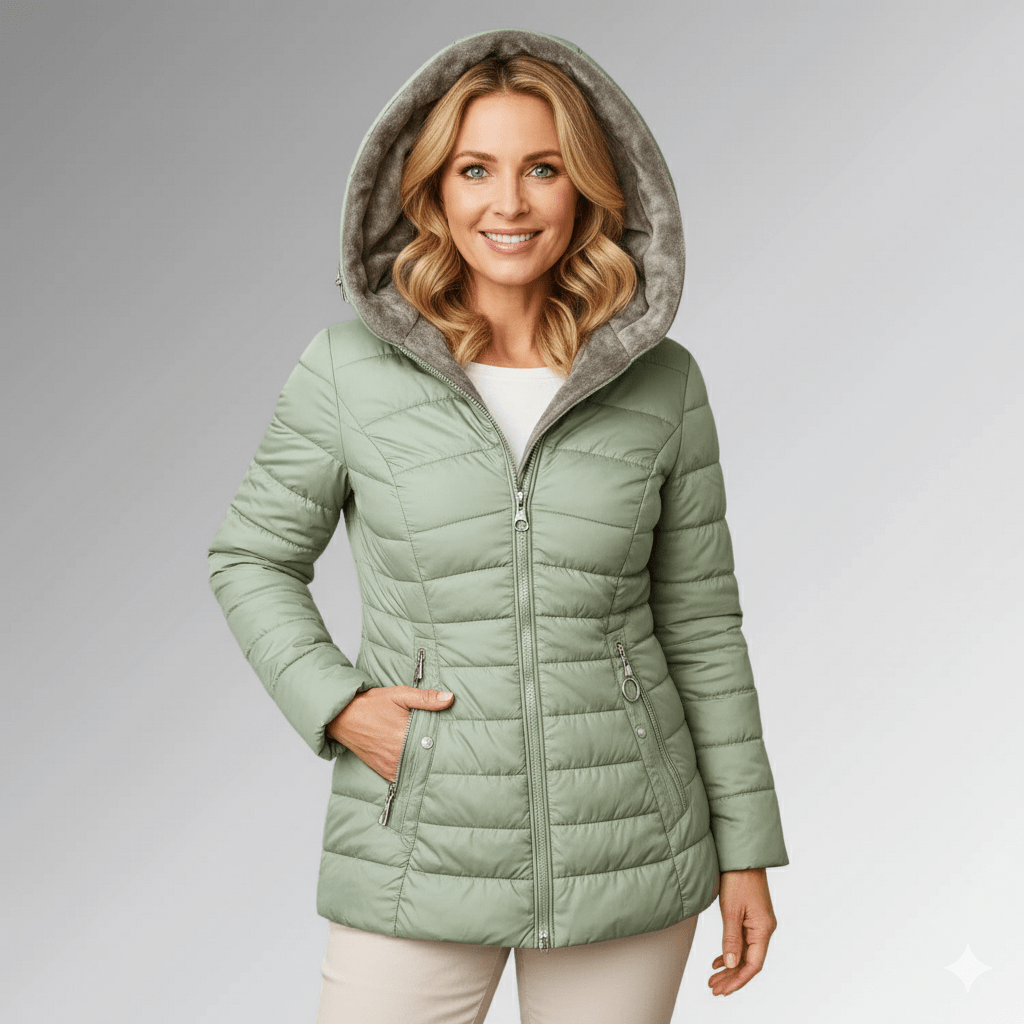 Gabrielle | Jaqueta de inverno forrada com fleece