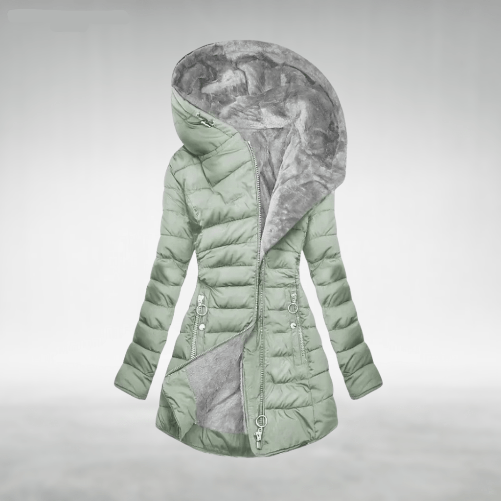 Gabrielle | Veste d’hiver doublée en polaire