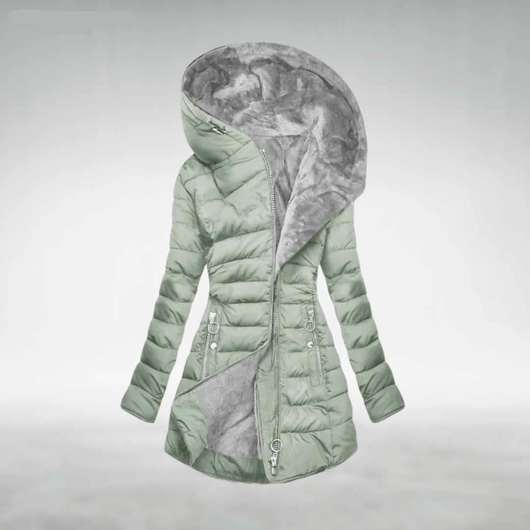 Gabrielle | Jaqueta de inverno forrada com fleece
