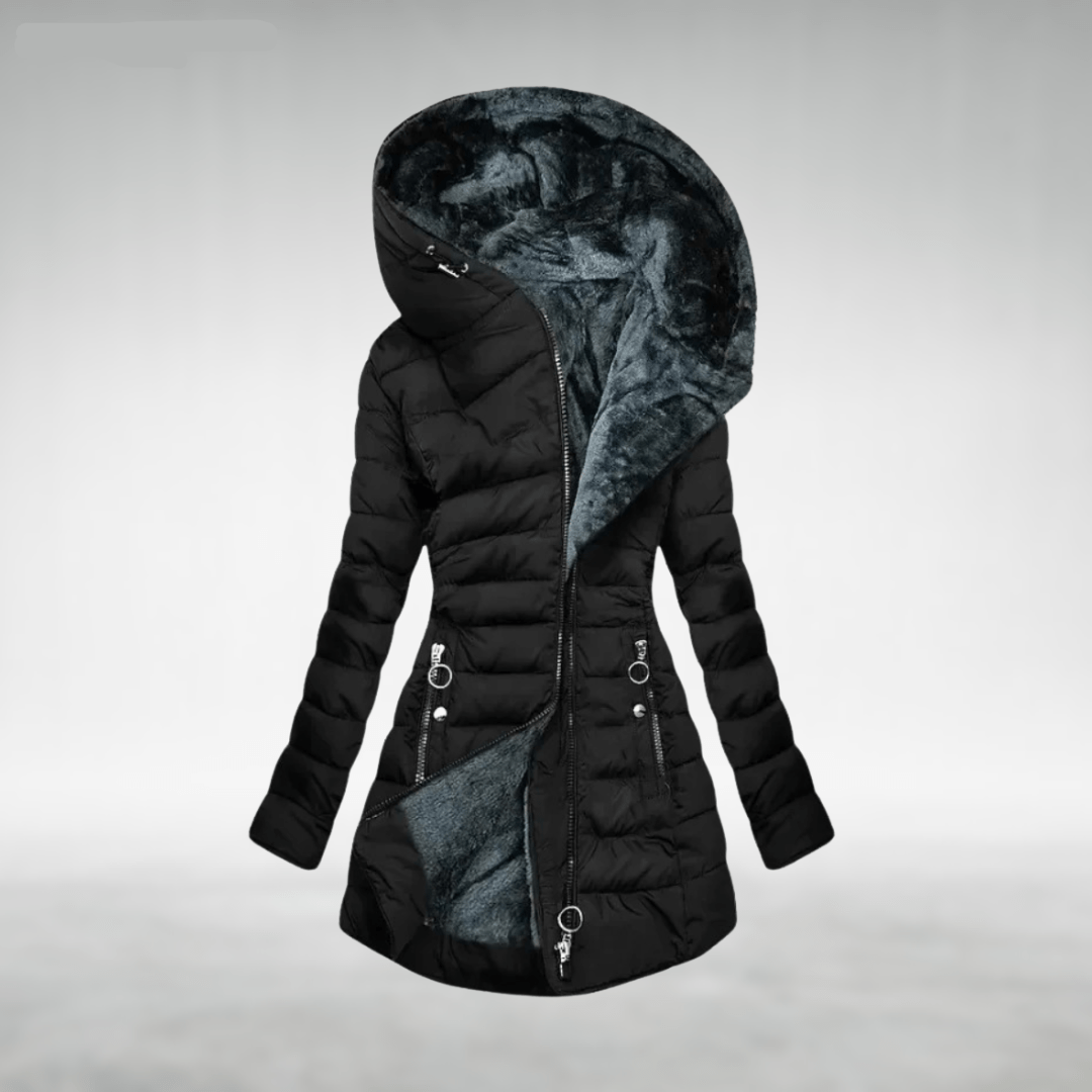 Gabrielle | Jaqueta de inverno forrada com fleece