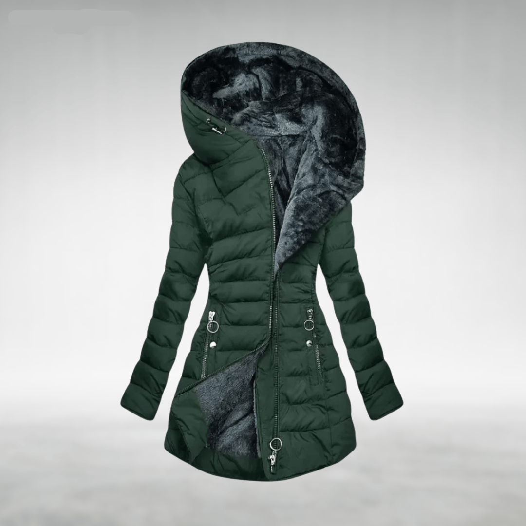 Gabrielle | Jaqueta de inverno forrada com fleece