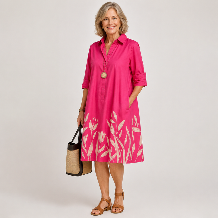 Annemarie | Vestido midi cómodo