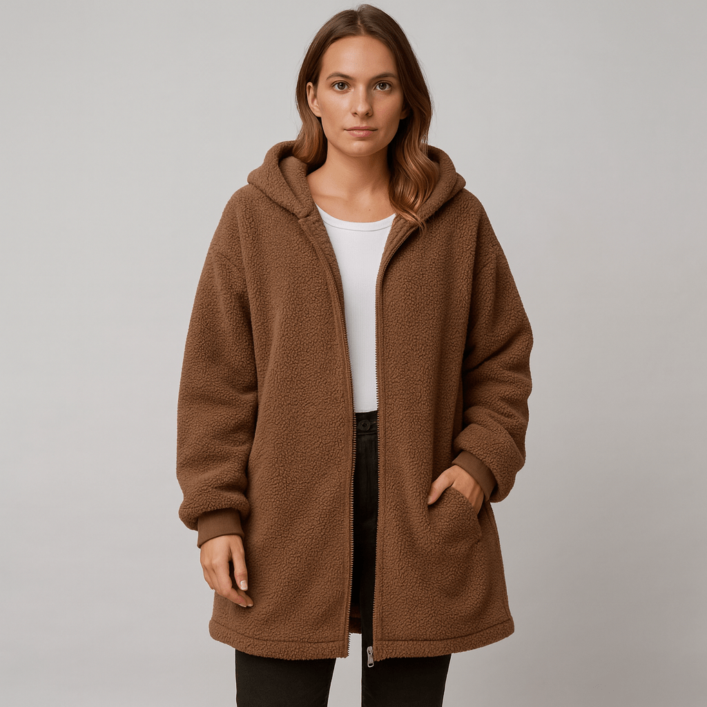Jane | Casaco teddy aconchegante