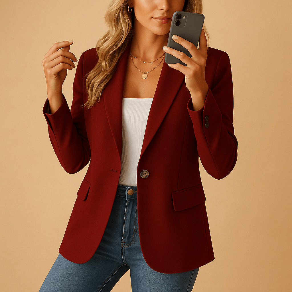 Lena | Blazer de alfaiataria com stretch