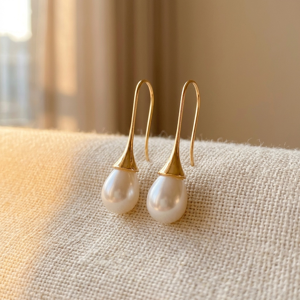 Classic Pearl Helena Earrings