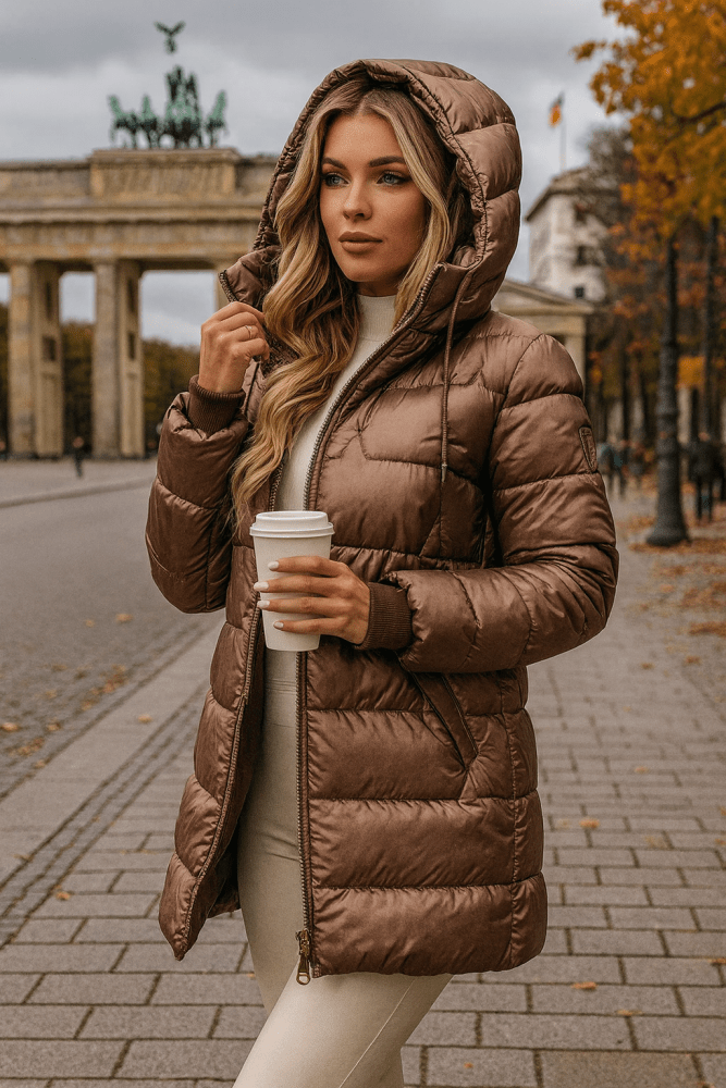 Marga | Longue veste matelassée chaude