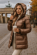 Marga | Longue veste matelassée chaude