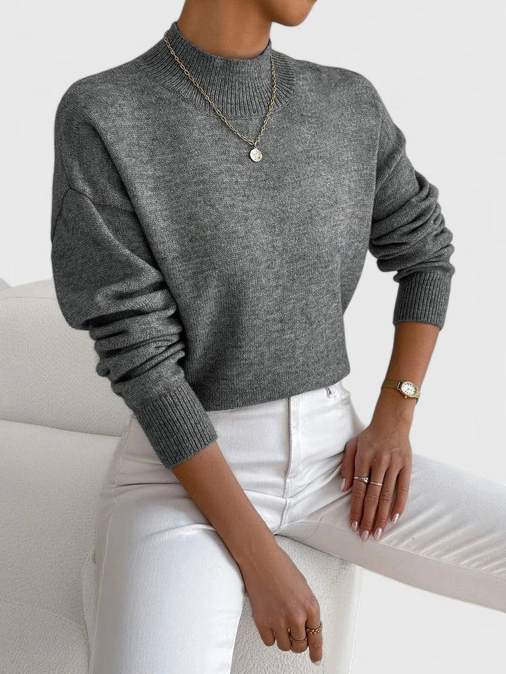 Marchelina | Suéter Elegante de Cuello Alto
