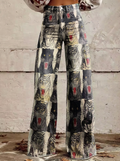Sofia - Jeans confortáveis de pernas largas
