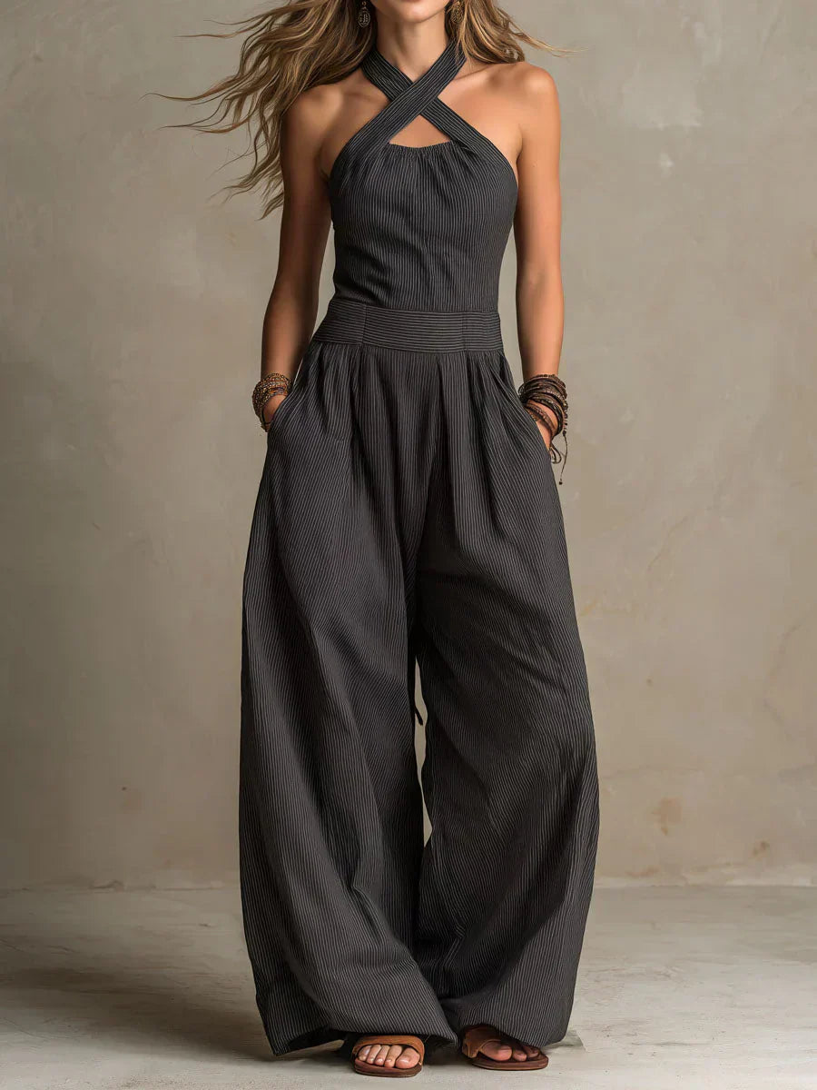 Ariana | Elegante jumpsuit met gekruiste halslijn