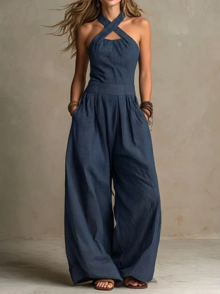 Ariana | Elegante jumpsuit met gekruiste halslijn