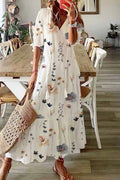 Chanty | Moeiteloze maxi-jurk met bloemenprint