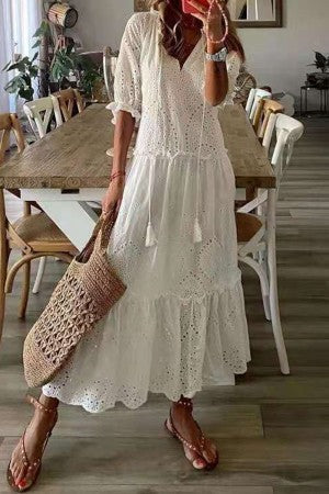 Chanty | Moeiteloze maxi-jurk met bloemenprint