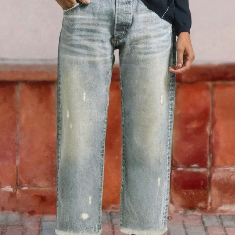 Aberjean™ | Jeans Reto Cropped Retrô