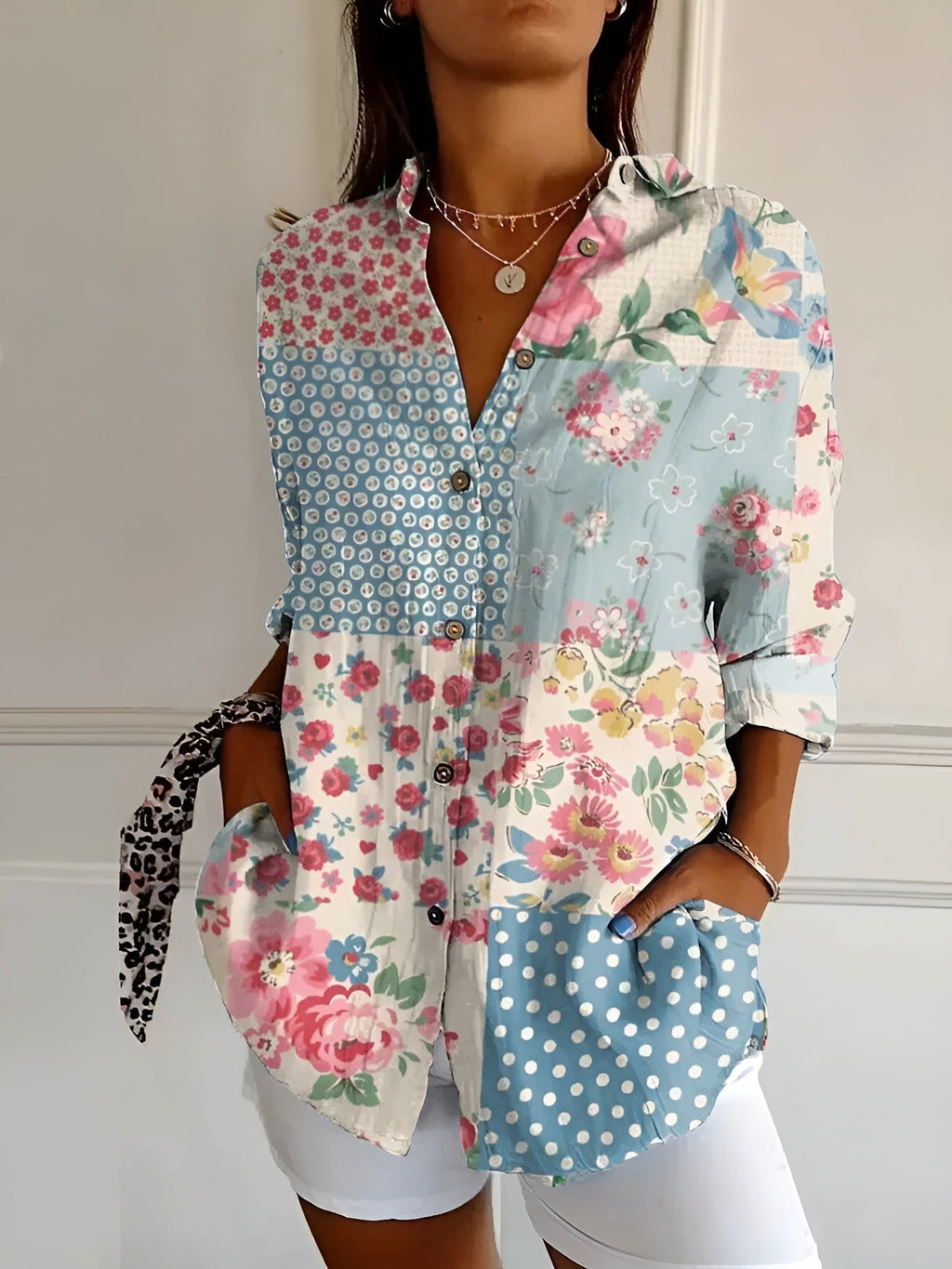 Maia | Blusa floral de verano