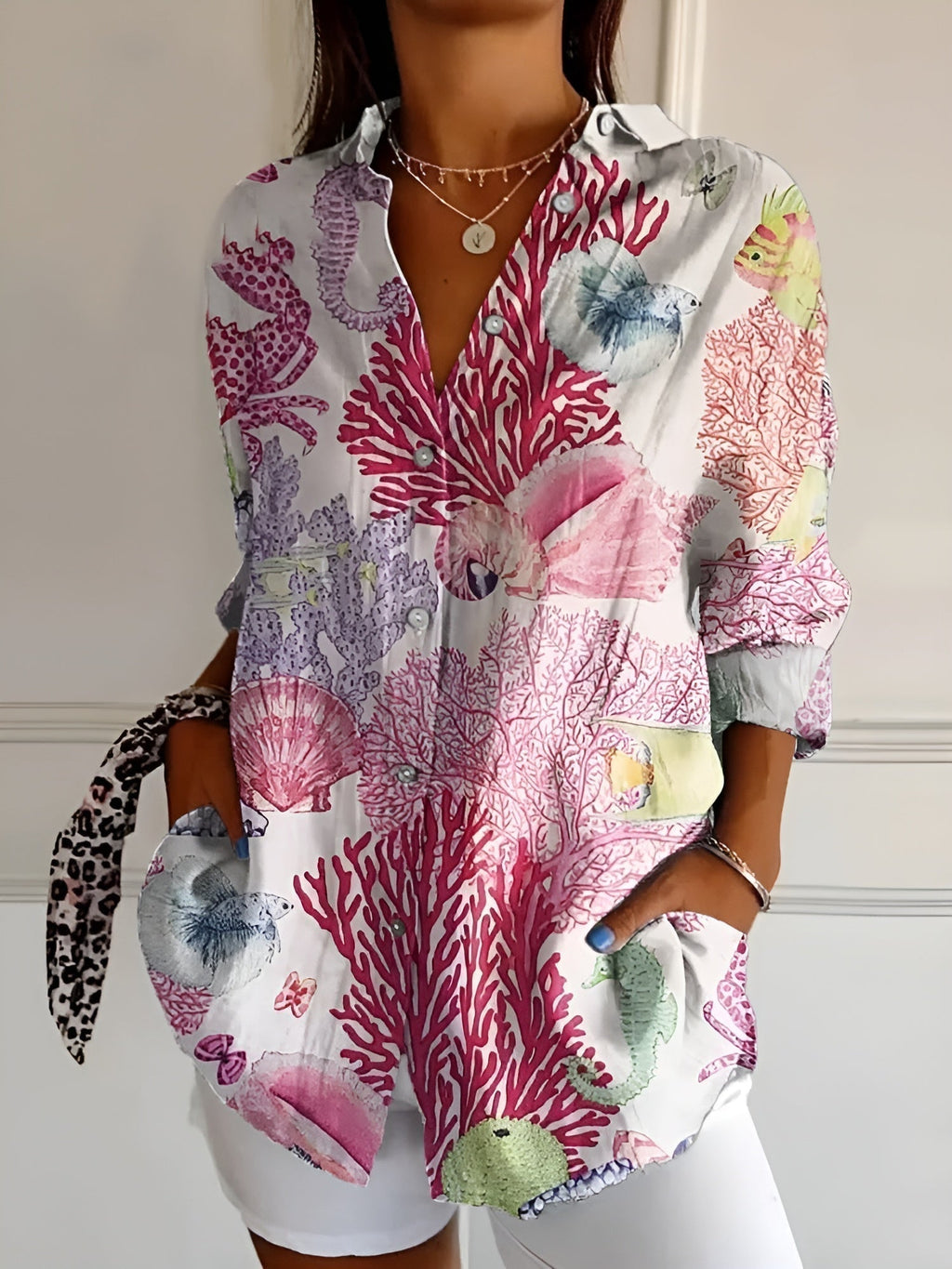Maia | Blusa floral de verano